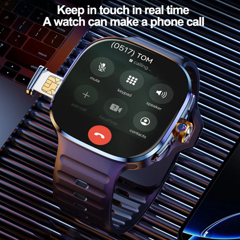 New Large Screen Smartwatch 4G - огляд і ціна Android Smartwatch Accessories