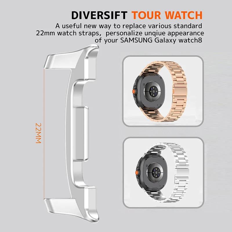 22mm WatchBand Connector for s - огляд і ціна Smartwatch Straps & Accessories