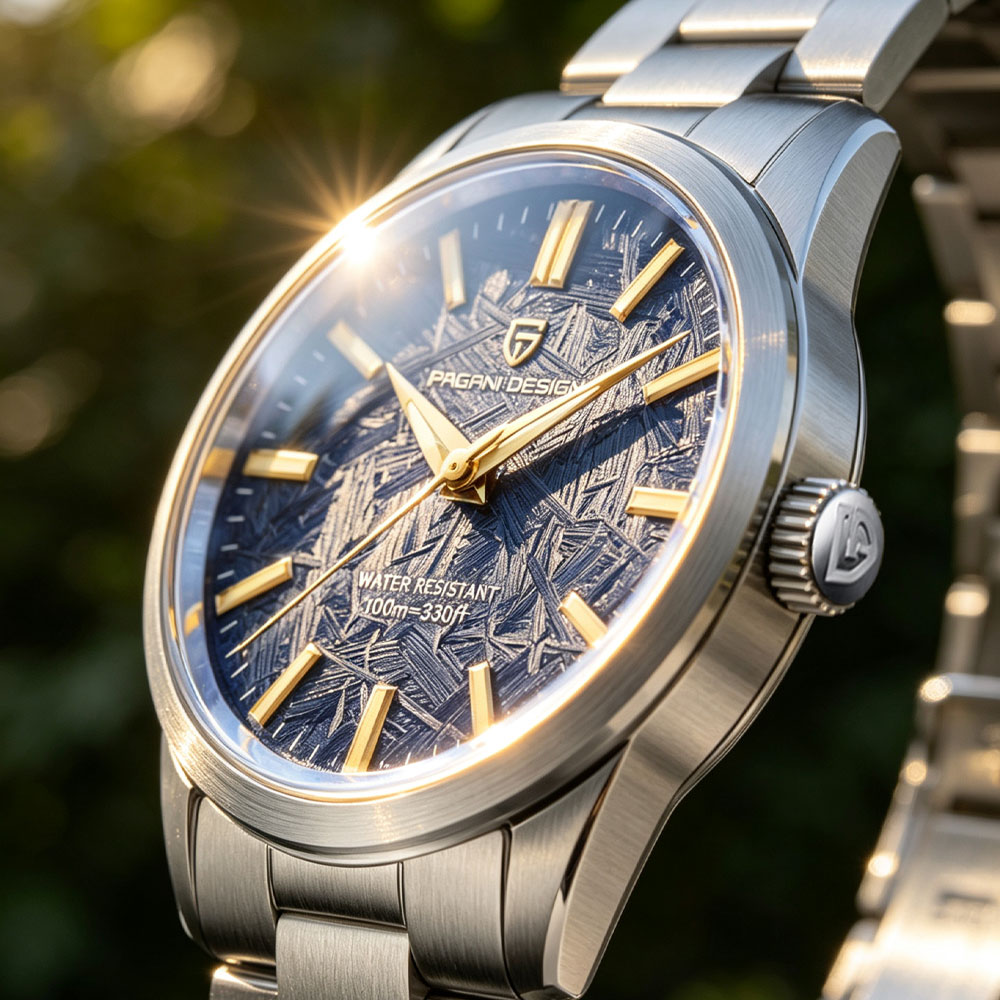PAGANI DESIGN 40MM Men Quartz  - огляд і ціна Accessories With Watch