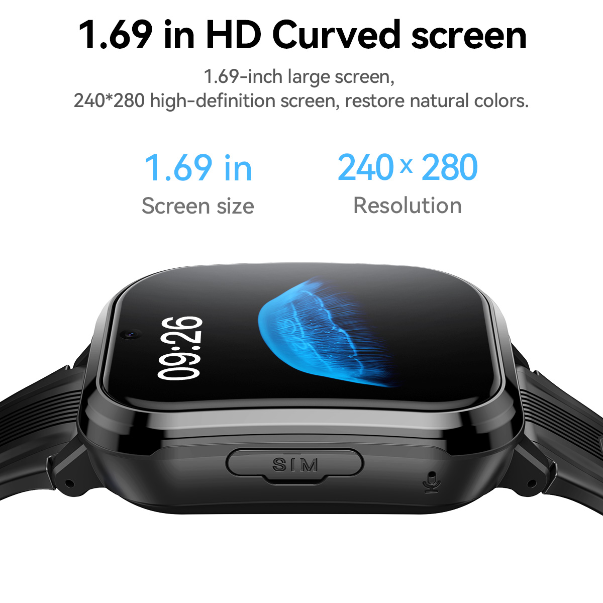 HOCO Y108 1.69inch HD LCD Curv - огляд і ціна Smartwatch Id