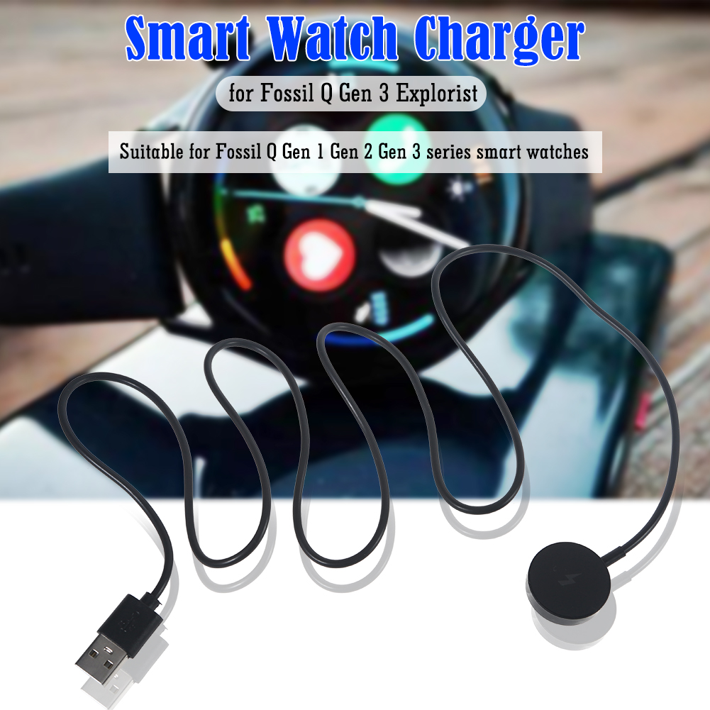 Watch Charger Cable USB Chargi - огляд і ціна Fossil Smartwatch Accessories