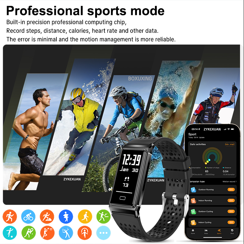 New Fitness Tracker Smart Brac - огляд і ціна Android Smartwatch Accessories