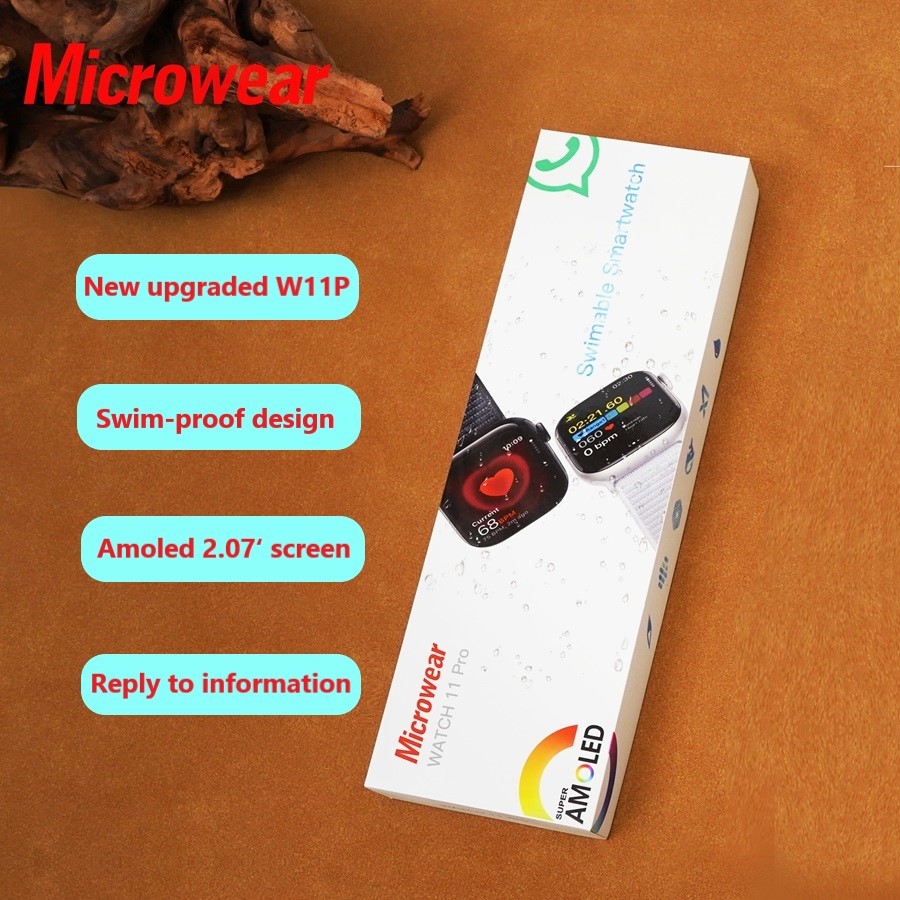 Latest W11 Pro Smart Watch S11 - огляд і ціна Smartwatch M Active