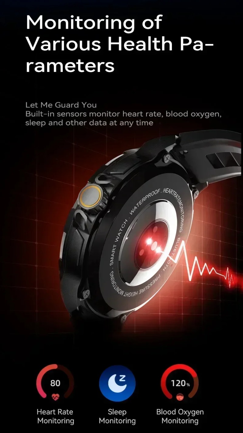 4G SIM Multifunctional Sports  - огляд і ціна Android Smartwatch Accessories